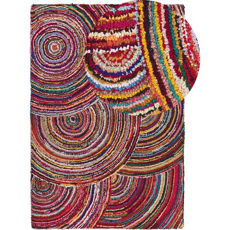 Rug KOZAN Multicolour 160 x 230 cm Cotton (1/5)