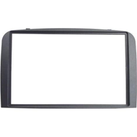 Facade Autoradio 2Din compatible avec Alfa Romeo 147 et GT ap05 - Argent Fonce - RAF4105AD