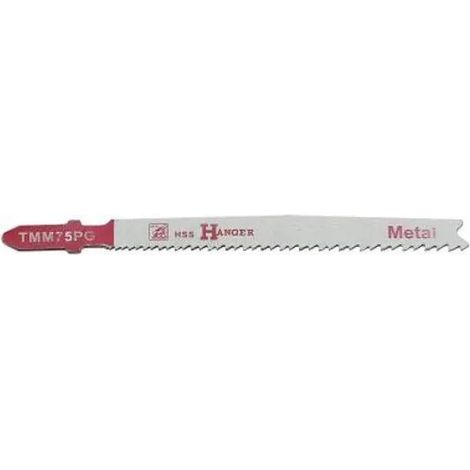 Gancio TMM75PG pacco da 5 lame per seghetto alternativo 75 mm