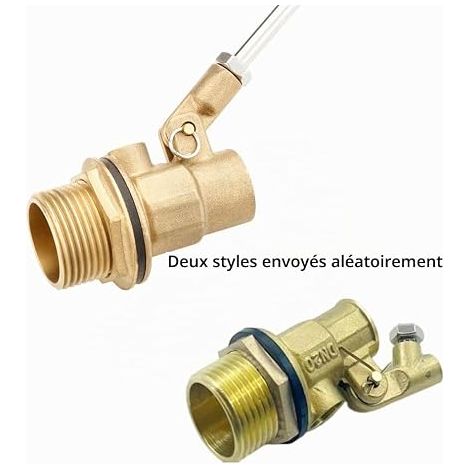 Float Valve Brass Valve Stainless Steel Water Trough Automatic Cattle Bowl Tank (1/4)