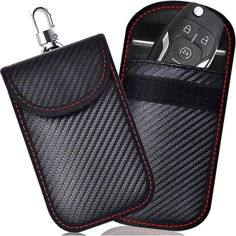 Pochette de protection Faraday pour clé de voiture (lot de 2) (1/5)