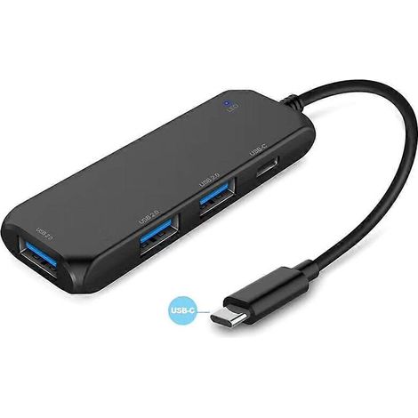USB-C-Hub-Splitter für Computer, Handy und mehr: 1x PD + 2x USB 2.0