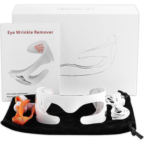 3D-LED-Lichttherapie-Augenmaske mit Wärme- und Vibrationsfunktion für ein Spa-ähnliches Erlebnis. Wirkt gegen Schwellungen und Falten, lindert Müdigkeit und sorgt für optimales Wohlbefinden. – Inkl. V (1/5)