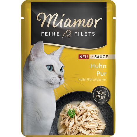 Miamor Feine Filets in Sauce 100-g-Beutel – Huhn 100 g