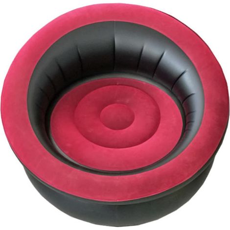 1pièce Sofa Gonflable Portable Et Créatif Canapé Paresseux Pratique pour Extérieur Et Intérieur pour Conception Facile à Transporter (1/4)