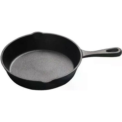 HONORNIC - Poêle à frire, cuisson, friture, antiadhésive, assaisonnée, plaque de cuisson, ustensiles de cuisine pour le petit-déjeuner, poêle à steak, casserole (1/4)
