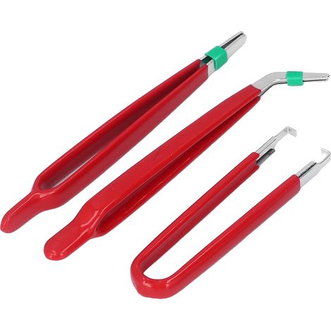 Kit de 7 pinces antistatiques pour réparation électronique, outils de précision multifonctions (1/5)