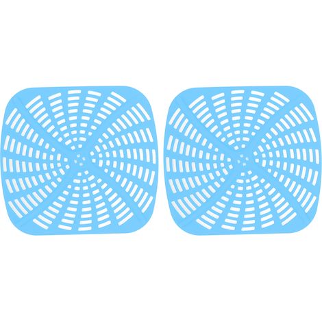 Lot de 2 doublures en silicone pour friteuse à air, tapis résistant aux rayures, compatible avec Ninja Foodi (1/4)
