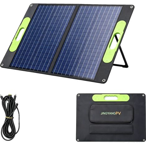 Solarpanel, tragbares Design, mehrere Ausgänge, 1 Stück 60w Panel (1/2)