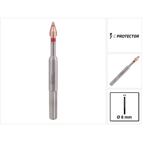 Trapano per piastrelle in gres porcellanato C PROTECTOR D.8mm (1/5)