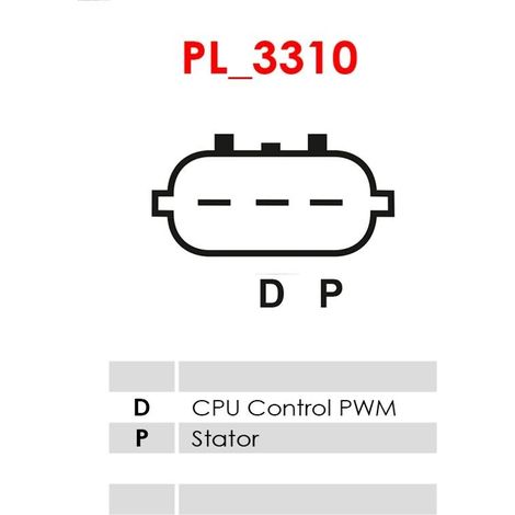 Régulateur d'alternateur AS-PL ARE5105S A866X56172 N3R1-18-W70 RF7J-18-W70