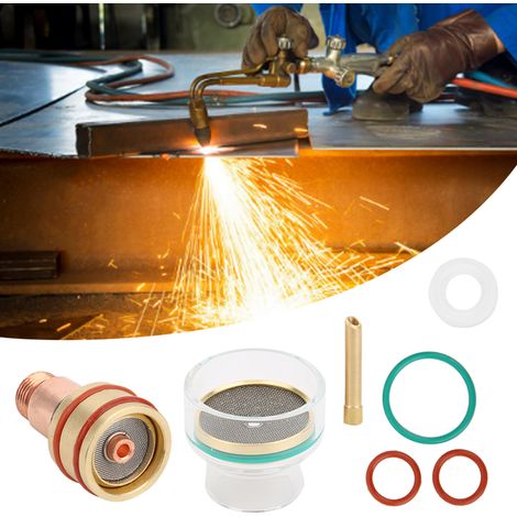 Kit de soudage TIG TFM53NCN avec torche TIG, coupelle en verre et pince pour WP17/WP18/WP263,2 mm (1/5)