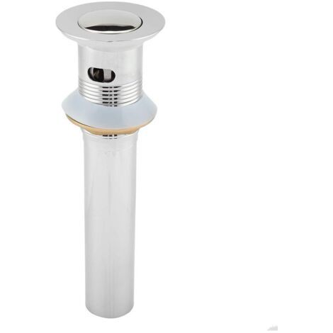 DEESSE SHOP-G1 1/4 "En Acier Inoxydable Chrome Plaqué Salle De Bains Robinet Vessel Bassin Évier Pop Up Drain Assemblée Débordement Conception (1/5)