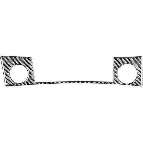 Garniture adhésive décorative en fibre de carbone pour panneau de boutons moteur Q5 2018-2023 - Accessoires intérieurs (1/5)