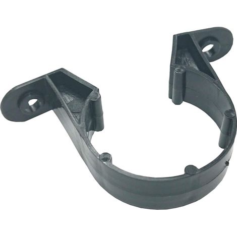 Lot de 100 clips de fixation pour sangle de selle Noir 32 mm