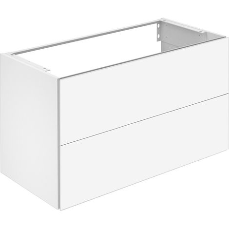 KEUCO X-LINE mueble bajo para lavabo, 2 extracciones frontales, (1/2)