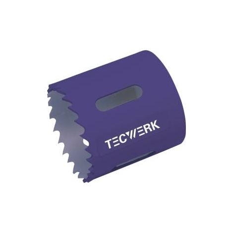 Scie cloche D.48mm Profondeur de coupe 38mm HSS-Co8 sans accessoire TECWERK (1/2)