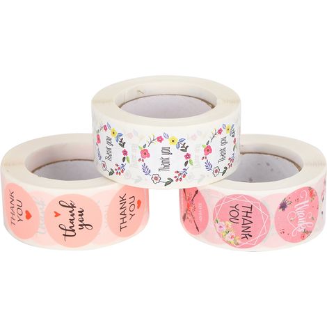 3 Rolls Washi Tape Sticker Label Journal Scrapbooking Notebook Gift Wrapping Holiday Decoration (1/5)