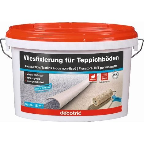 Decotric Vliesfixierung für Teppichböden 3 kg Teppichböden
