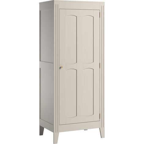 Schrank Milenne mit 1 Tür, Beige, 197cm (1/4)