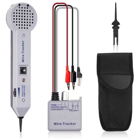 Ej.Life Kit générateur de tonalité, testeur de circuit de traceur de fil, 200EP haute précision, détecteur de toner, localisateur de ligne, amplificateur inductif, pour collage de câble réseau (1/4)