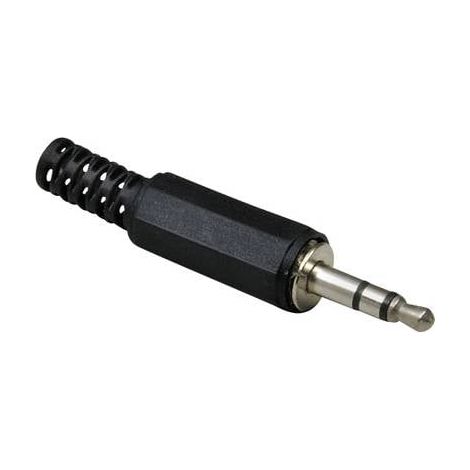 Jack 3.5 mm mâle, droit BKL Electronic 1107003 Nombre de pôles: 3 stéréo argent 1 pc(s) (1/3)