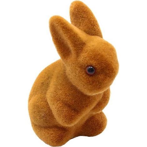 Osterhase aus Schaumstoff, beflockt, dekorativ, Partydekoration, Osterhase