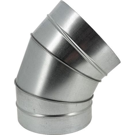 Coude à 45° en aluminium - Ø250mm pour gaine de ventilation