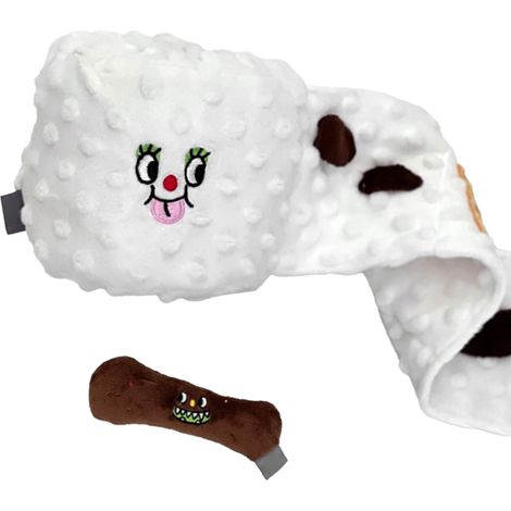 Jouet de fouille pour chien, jouet interactif pour chien, jouet de fouille en peluche, jouet en papier toilette pour chiens et animaux de compagnie (1/5)