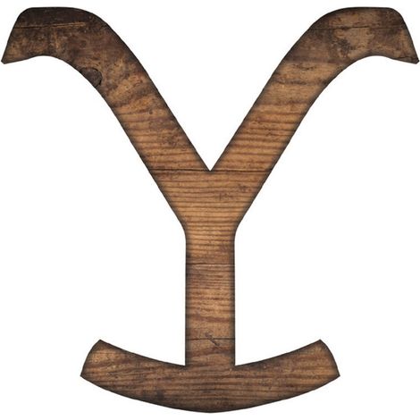 Stickers repositionnables - Logo du Yellowstone Dutton Ranch (1/5)