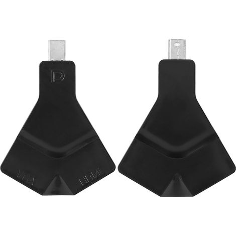 Adaptateur VGA HDMI 2 en 1 Mini Convertisseur 4K pour téléviseur numérique et projecteur (1/5)