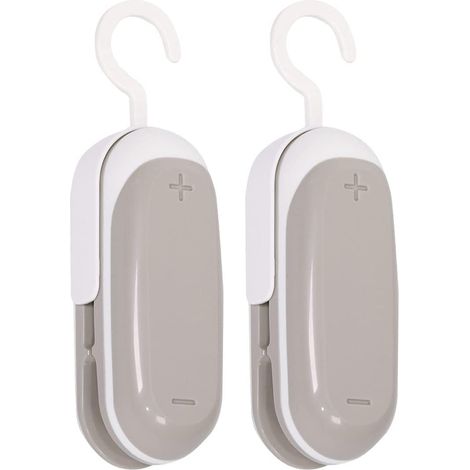 Lot de 2 mini soudeuses de sacs, scelleuse thermique portable pour emballage sous vide (1/5)