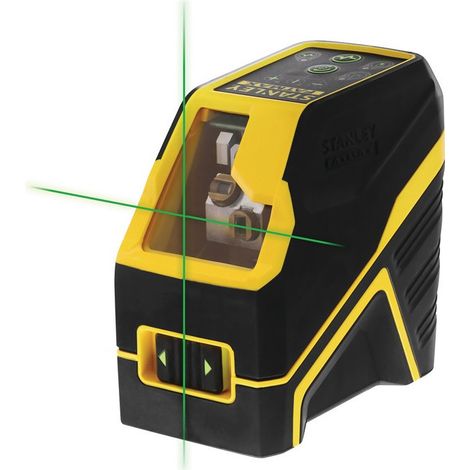 Laser en croix FatMax® FCL-G 20m avec récepteur 50m ± 3mm/10m STANLEY