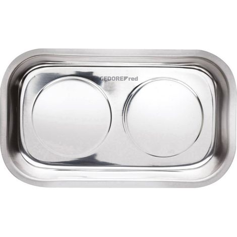 Gedore RED 3301547 Guscio magnetico in acciaio inox 2 x magnete 240x140 mm Vassoio magnetico (1/2)