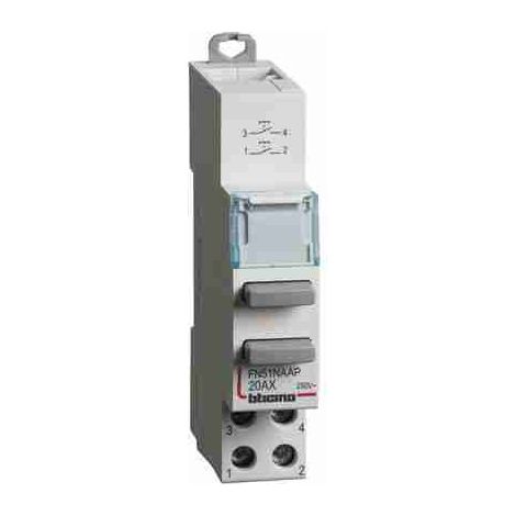 BTIFN51NAAP Pulsador doble 1P NA + 1P NA 10A - 250V CA
