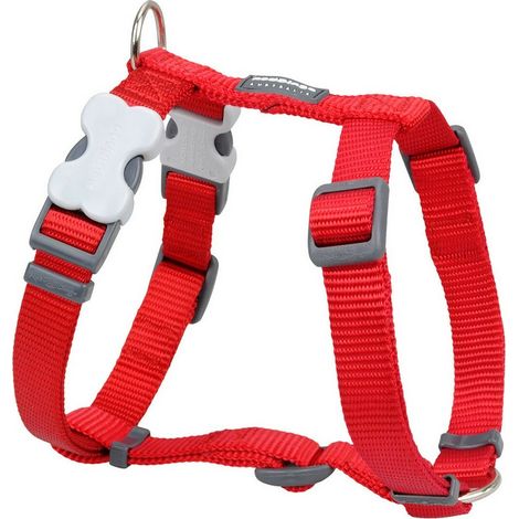 Imbracatura per Cani Red Dingo Liscio 25-39 cm Rosso