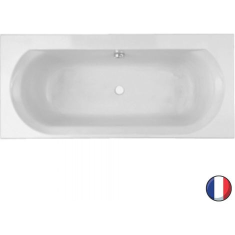 Baignoire droite JACOB DELAFON Elise deux places Acrylique, 180 X 80