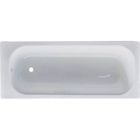 Rectangular Single Ended No Tap Hole Steel Bath, 1500 x 700 x 390mm