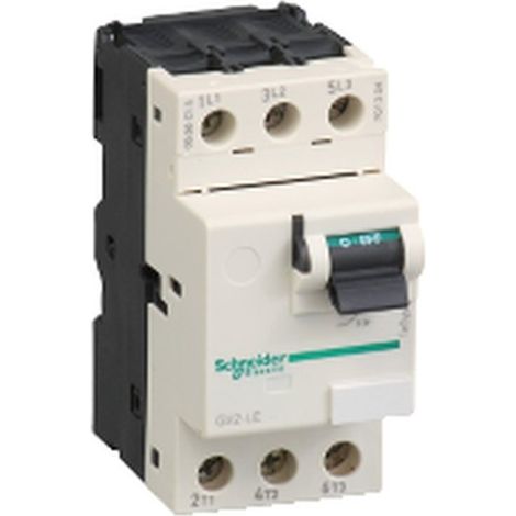 Disyuntor SECC 25.0 A con protección de sobrecarga y cortocircuito.