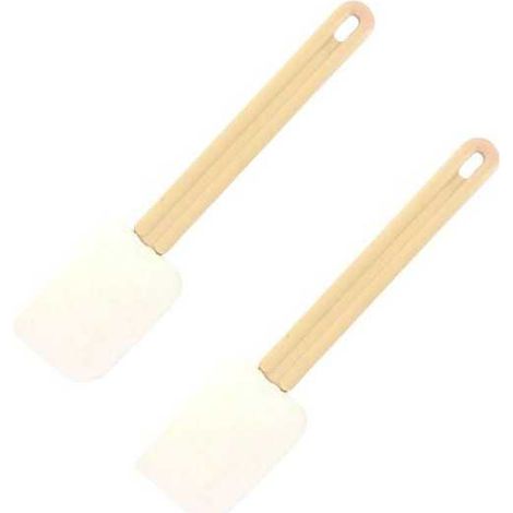 Set of 2 baking and cooking spatulas - FACKELMANN - Resin handle - 32 cm (1/3)
