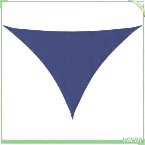 Voile de parasol - FAFEICY - 135558 - Triangulaire 3x4x5 m - Tissu Oxford enduit PU - Fixations inox (1/5)