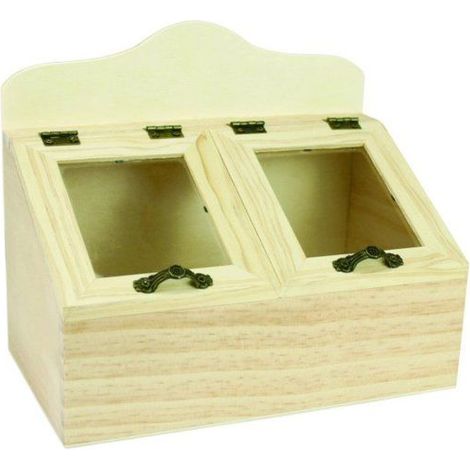 Filiyano-MégaCréa DIY - Mini serre en bois 20,5 x 12 x 17 cm (1/2)