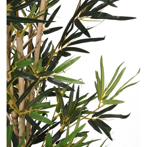Bambou artificiel 1104 feuilles 180 cm vert CFW95612 (1/4)