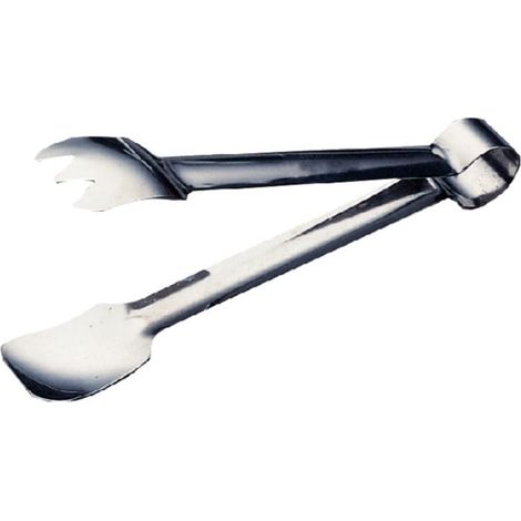 Pince à hamburger en inox Vogue - 210 mm