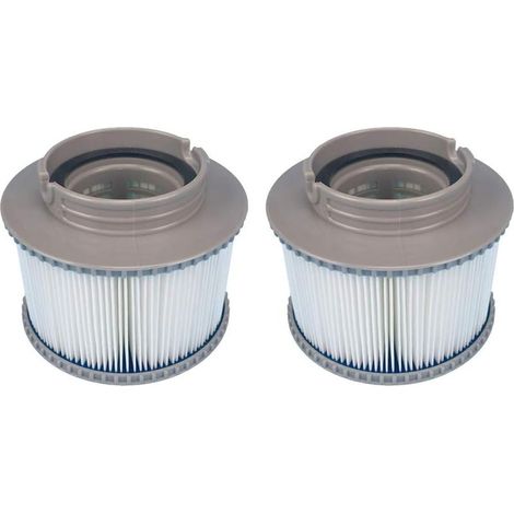 Paquete de 2 filtros de repuesto para MSPA FD2089, cartucho de filtro para bomba de MSPA (todos los modelos actuales de spas). (1/5)