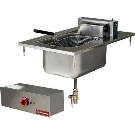 Friteuse électrique 10 lt à encastrer - Diamond