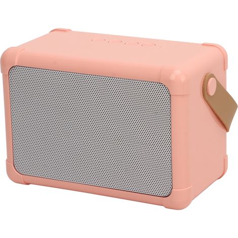 Enceinte Bluetooth rose sans microphone, son Hi-Fi, transmission rapide et sans interférences, éclairage LED, idéale pour les fêtes à la maison (1/5)
