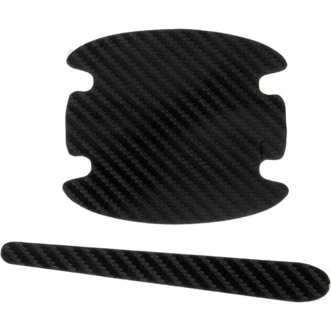 Autotür-Schutzaufkleber - kratzfest, schwarz Carbon (1/3)