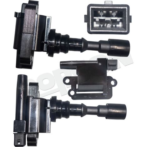 Modèle : SMW250352 Bobine d'allumage Zhonghua Junjie, compatible avec les moteurs 1,8 L 4G93/2,0 L 4G63, offrant une forte compatibilité et un allumage stable. (1/4)