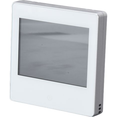 ME102H WLAN-Thermostat mit Farb-Touchscreen, intelligenter Thermostat mit Fernbedienung, digitaler Temperaturregler, AC230V, Weiß (1/5)